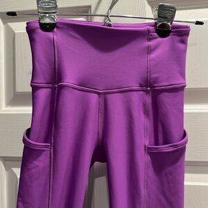 Lululemon leggings. Fleece lined. Size 0